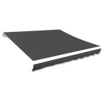 vidaXL Tenda iz platna 6x3 m antracitna