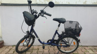 Električno kolo Zložljivo - znamka BBF - poni kolo z dodatnim motorjem