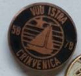 1958-1978 VUU ISTRA Crikvenica - značka