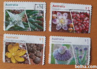 AVSTRALIJA 2017 Rože rastline flora nežigosane samolepilne znamke