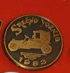Avtomobilska značka Srečno vožnjo iz časa Jugoslavije 1983 naprodaj
