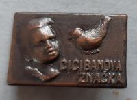 Cicibanova bralna značka bronasta na zaponko