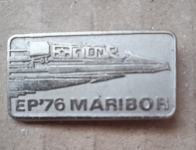 EVROPSKO PRVENSTVO  MOTONAUMA  MARIBOR 1976 ZNAČKA ZNAČKE