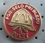 Gasilska značka Gasilsko društvo PGD Selo pri Bledu 90 let