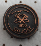 Gasilska značka GD Jošt 1956
