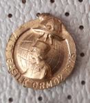 Gasilska značka Zlet gasilk Ormož 1975 zlata