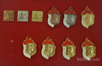 Gasilske tekmovalne značke Matevža Haceta