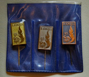 Gasilstvo značke 9.kongres Gasilska zveza Slovenije GZS Brežice 1980