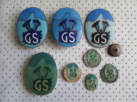 GORSKA STRAŽA - SET 8. RAZLIČNIH OZNAK