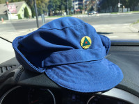 Kapa civilna zaščita z značko - Jugoslovanska