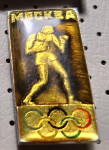 MOSKVA -OLIMPIJSKE IGRE 1980- BOKS