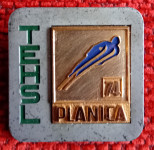 PLANICA 1974 TEHSL VEČJA PRIPONKA ZNAČKA