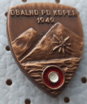 Planinska značka Obalno PD Koper 1949