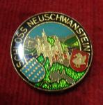 PLANINSKA ZNAČKA PRIPONKA SCHLOSS NEUSCHWANSTEIN 3 CM