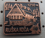 Planinska značka Ruška koča 1250m bronasta