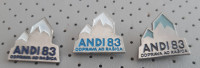 Planinske značke Alpinistična odprava Andi 1983 AO Rašica