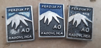 Planinske značke Alpinistična odprava Perzija 1977 AO Radovljica