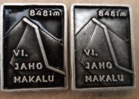 Planinski znački Alpinistična odprava JAHO VI. Makalu 1975 I.
