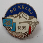 PLANINSKO DRUŠTVO KRANJ 1899 PRIPONKA ZNAČKA ZNAČKE