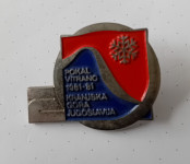 POKAL VITRANC 1961-1981 KRANJSKA GORA JUGOSLAVIJA VEČJA PRIPONKA