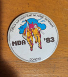 PRIPONKA, BEDŽ, ZNAČKA - MDA GORIČKO '83