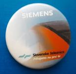 Priponka  Slovenske železnice Siemens  premer 55mm