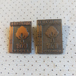 Priponki smučanje tekstilijada 1970,78