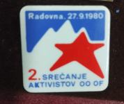 Radovna srečanje aktivistov OF 1980