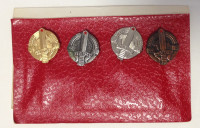 set značk JNA Jugoslavija 29.Xl.1943