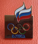 SLOVENIJA NOC OLIMPIJSKE IGRE PRIPONKA ZNAČKA ZNAČKE