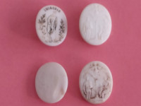 STARE KERAMIČNE ZNAČKE,BOLNIČARSKE,WW1,1914,1915,PRVA SVETOVNA VOJNA