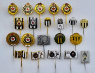 Stare značke nogomet Fudbalski klub FK PARTIZAN BEOGRAD Srbija