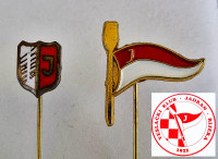 Starejše značke Veslaški klub JADRAN RIJEKA 1922 žig IKOM Yugoslavia