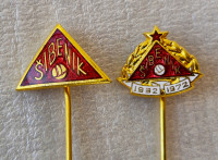 Stari nogometni znački Nogometni klub ŠIBENIK Hrvaška Ikom Zagreb