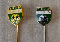 Stari nogometni znački Nogometno društvo NEDELICA 1978 1. MNL Lendava