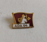 VINTAGE ZNAČKA - ORA, MDA, ADA 1964,EMAJL