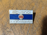 VINTAGE ZNAČKA - SLOVENCI, JUGOSLAVIJA