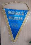 Zastavica Italijanski vojaški olimpijski komite 27x32cm!