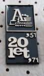 Značka Agrostroj Ljubljana 20 let traktorji Bertoni Milano 1951/1971