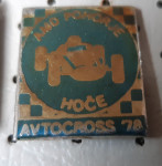 Značka Avto moto društvo AMD Pohorje Hoče Avtocross 1978