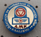 Značka Avto moto klub AMK Kraljevo