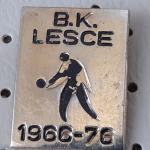 Značka Balinarski klub BK Lesce 1966/1976 balinanje