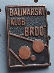 Značka Balinarski klub Brdo Ljubljana balinanje