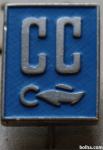 Značka CC - modra