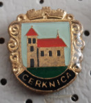Značka CERKNICA grb slovenska mesta