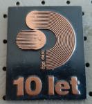 Značka ČGP Delo časopisno grafično podjetje 10 let večja