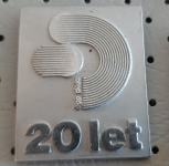 Značka ČGP Delo časopisno grafično podjetje 20 let večja