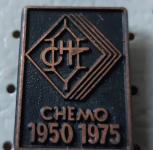 Značka CHEMO 1950/1975