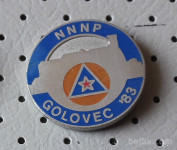 Značka Civilna zaščita NNNP Golovec 1983