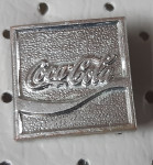 Značka Coca Cola srebrna